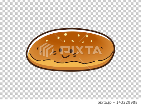 Fried bread, cute character Fried bread, cute character 143229988