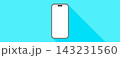 スマホのベクター素材 143231560