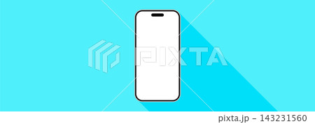 スマホのベクター素材 143231560