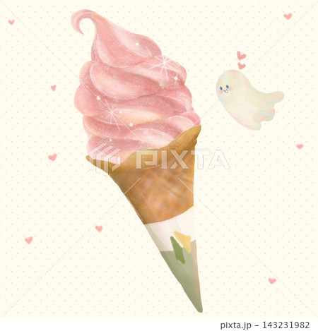 涼しくなってもアイスはおいしい 涼しくなってもアイスはおいしい 143231982