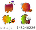 ハロウィン吹き出し 143240226