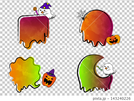 halloween speech bubble halloween speech bubble 143240226