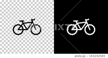 Mountain bike icon MTB bicycle Mountain bike icon MTB bicycle 143242485