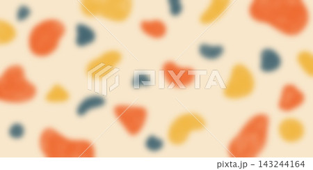 ぼやけたカラフルなテラゾの背景素材イラスト ぼやけたカラフルなテラゾの背景素材イラスト 143244164