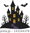ハロウィンの城 143244378