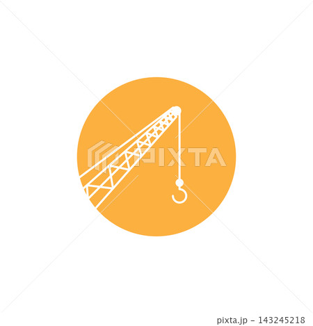 Construction Crane Hook logo Construction Crane Hook logo 143245218