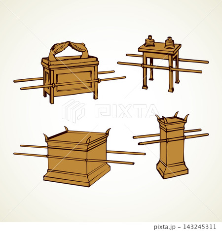Altar. Vector drawing 143245311