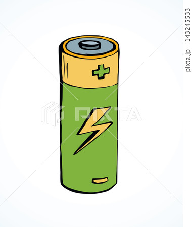 Battery. Vector drawing Battery. Vector drawing 143245533