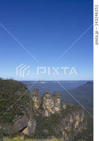 These are the Three Sisters rock formations in the Blue Mountains of Australia. These are the Three Sisters rock formations in the Blue Mountains of Australia. 143246351