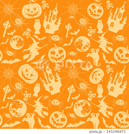 Halloween seamless background Halloween seamless background 143246971