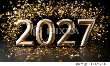 elegant premium background with gold confetti explosion surrounding metallic elegant premium background with gold confetti explosion surrounding metallic 143247115