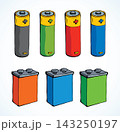 Battery. Vector drawing 143250197