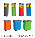 Battery. Vector drawing 143250200