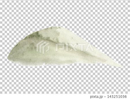 Watercolor green hill with soft layered washes and natural paper texture. Hand painted isolated on white countryside landscape element ideal for rural scenes, vineyards, farms and nature compositions Watercolor green hill with soft layered washes and natural paper texture. Hand painted isolated on white countryside landscape element ideal for rural scenes, vineyards, farms and nature compositions 143251036