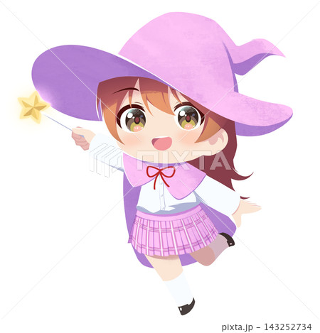 ハロウィン仮装をした女の子 ハロウィン仮装をした女の子 143252734