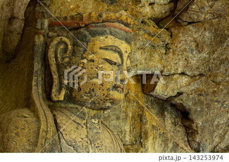 臼杵石仏の大日如来像 臼杵石仏の大日如来像 143253974