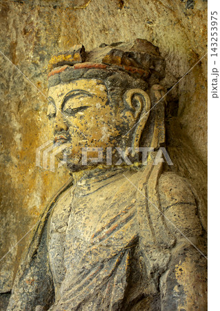 臼杵石仏の大日如来像 臼杵石仏の大日如来像 143253975
