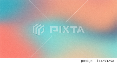 Smooth colorful background featuring blend of blurred teal and orange hues with subtle noise Smooth colorful background featuring blend of blurred teal and orange hues with subtle noise 143254258