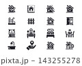 Real Estate Property Icon Set Vector 143255278