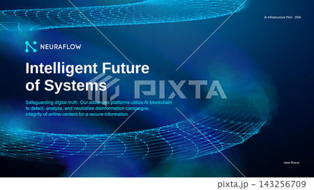 AI future vision abstract tech background with blue data lines. 3D science vector for digital security and business network. AI future vision abstract tech background with blue data lines. 3D science vector for digital security and business network. 143256709