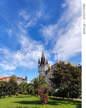 beautiful architecture in the city of Batumi Georgia beautiful architecture in the city of Batumi Georgia 143257089