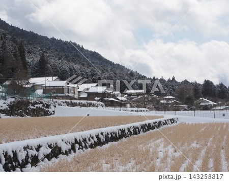 京都 雪景色 大原 京都 雪景色 大原 143258817