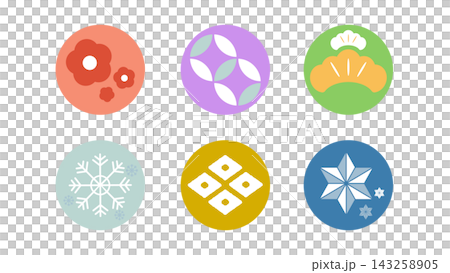 Japanese pattern design, Japanese handkerchief icon set Japanese pattern design, Japanese handkerchief icon set 143258905