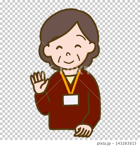 相談員(高齢女性) 相談員(高齢女性) 143263815