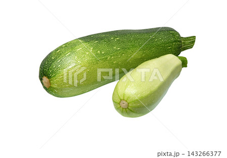 Zucchini , Courgette or Vegetable marrow isolated on white. Zucchini , Courgette or Vegetable marrow isolated on white. 143266377