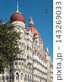Daytime side view of the historic Taj Mahal Palace Hotel 143269033