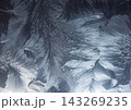 ice texture on a frozen window, abstract ice texture on a frozen window, abstract 143269235