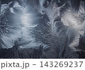 texture of the ice frost on the window texture of the ice frost on the window 143269237