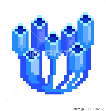 Coral Reef Seaweed Pixel Art 143270237