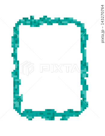 Frame Pixel Border Retro Game Style 143270764