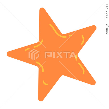 Starfish Sea Creature Cartoon 143271214