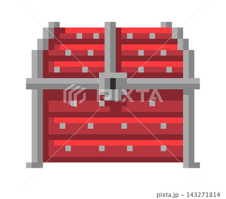 Treasure Chest Locked Pixel Art Treasure Chest Locked Pixel Art 143271814