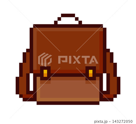 Backpack Front View Pixel Art Backpack Front View Pixel Art 143272050