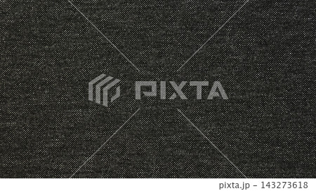 Black polyester fabric texture background 143273618