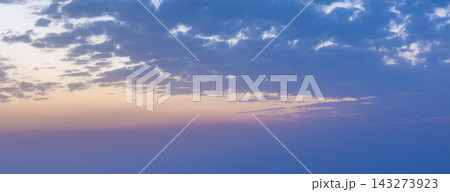 Beautiful dramatic scenic after sunset sky background after sunset 143273923