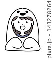 ハロウィン_仮装_おばけ_女の子 143278264