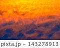 Sunset sky, dramatic clouds on colorful sky 143278913