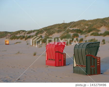 the island of Juist in the german north sea the island of Juist in the german north sea 143279496