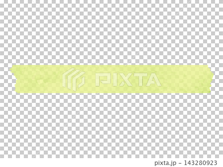Simple watercolor illustration on thin masking tape - green Simple watercolor illustration on thin masking tape - green 143280923