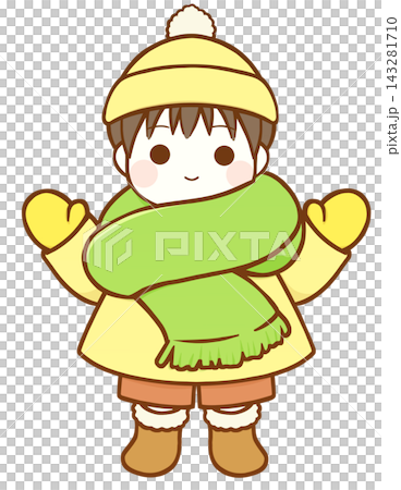 寒冷天氣裡的男孩(雙手) 寒冷天氣裡的男孩(雙手) 143281710