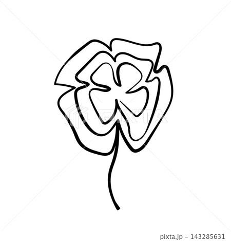 Floral silhouette art line. Flowers roses in continuous line drawing style. Border with tropical flower. Minimalist black linear sketch. Trendy vector illustration isolated. Contour frame for design Floral silhouette art line. Flowers roses in continuous line drawing style. Border with tropical flower. Minimalist black linear sketch. Trendy vector illustration isolated. Contour frame for design 143285631