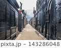Recoleta Cemetery Buenos Aires Central Pathway Tombs Statues 143286048