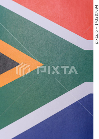 South Africa flag as a symbol of national independence. The South Africa flag South Africa flag as a symbol of national independence. The South Africa flag 143287694