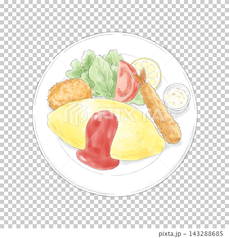 煎蛋飯 煎蛋飯 143288685