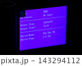 Blue Digital Screen Display 143294112