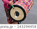 Traditional Balinese or Lombok Drum being Played 143294458